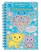 Mein Rätselbuch mit bunten Glitzersteinen. Tiere