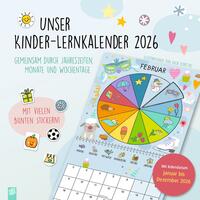 Vorderes Coverbild Unser Kinder-Lernkalender 2026