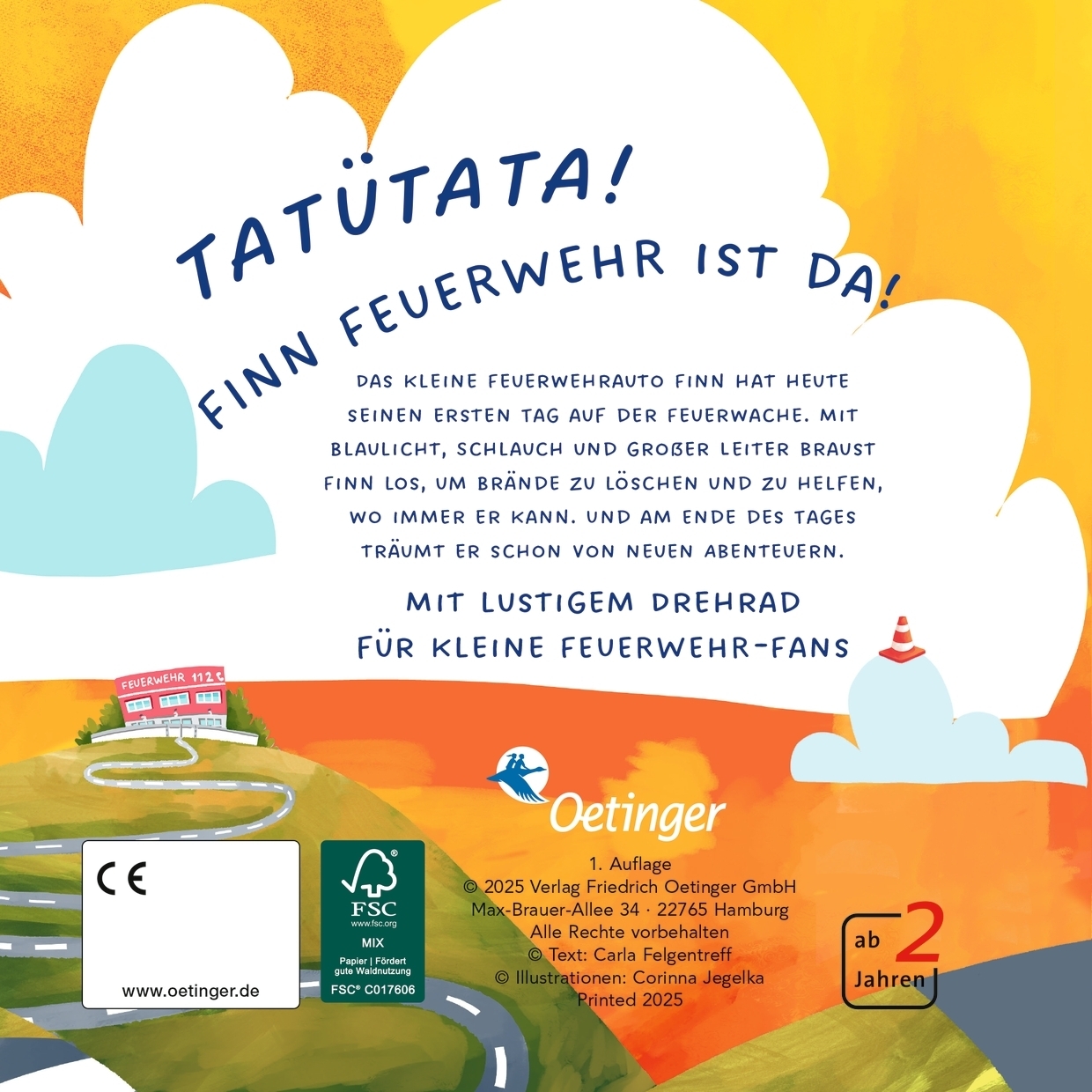 Rückseitencover Einsatz für Finn Feuerwehr
