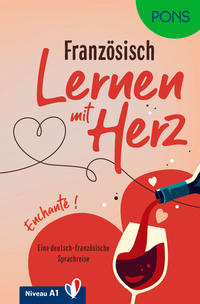 Vorderes Coverbild PONS Lernen mit Herz Französisch A1