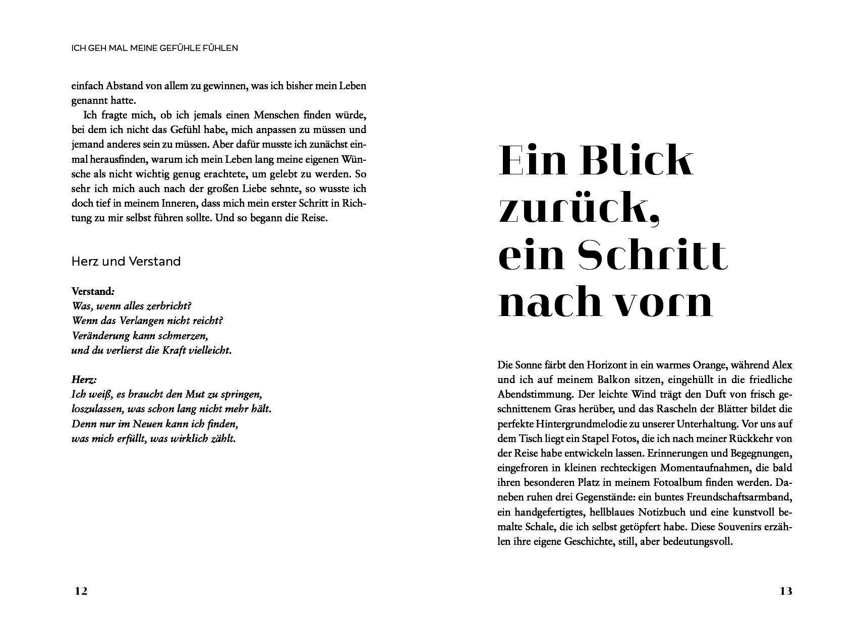 Beispielinhalt (Bild) Ich geh mal meine Gefühle fühlen