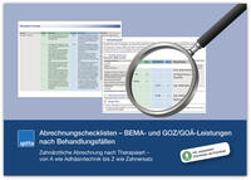 Abrechnungschecklisten – BEMA- und GOZ/GOÄ-Leistungen nach Behandlungsfällen