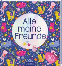 Vorderes Coverbild Alle meine Freunde – Katzen | Mit über 300 Stickern