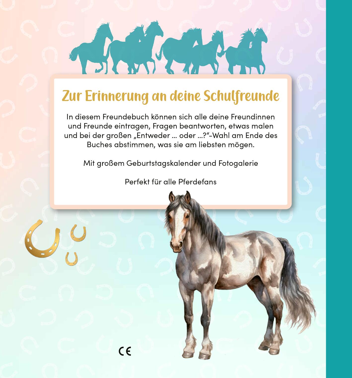 Rückseitencover Meine Schulfreunde – Pferde