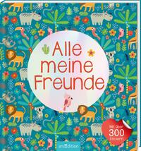 Vorderes Coverbild Alle meine Freunde – Dschungel | Mit über 300 Stickern