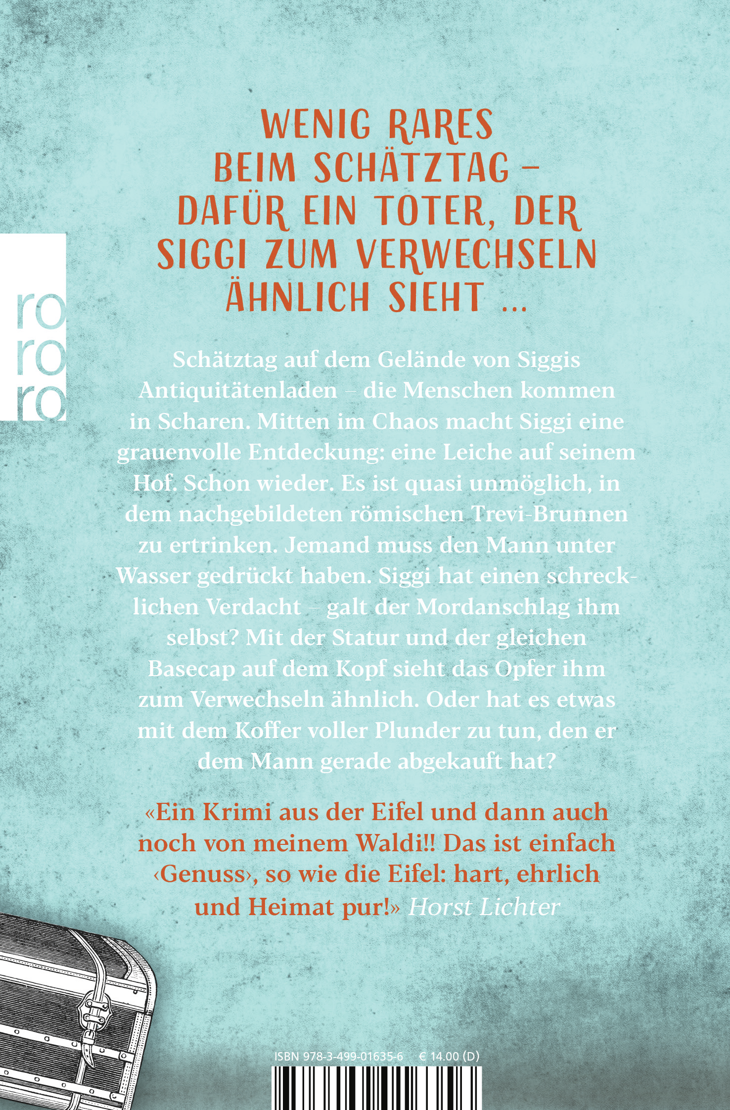 Rückseitencover Mord am Schätztag