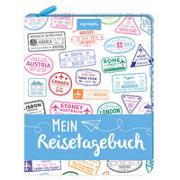 Mein Reise-Tagebuch - Eintragbuch mit Reißverschluss