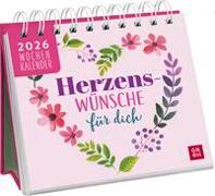 Mini-Wochenkalender 2026: Herzenswünsche für dich