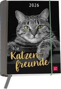 Buchkalender 2026: Für Katzenfreunde