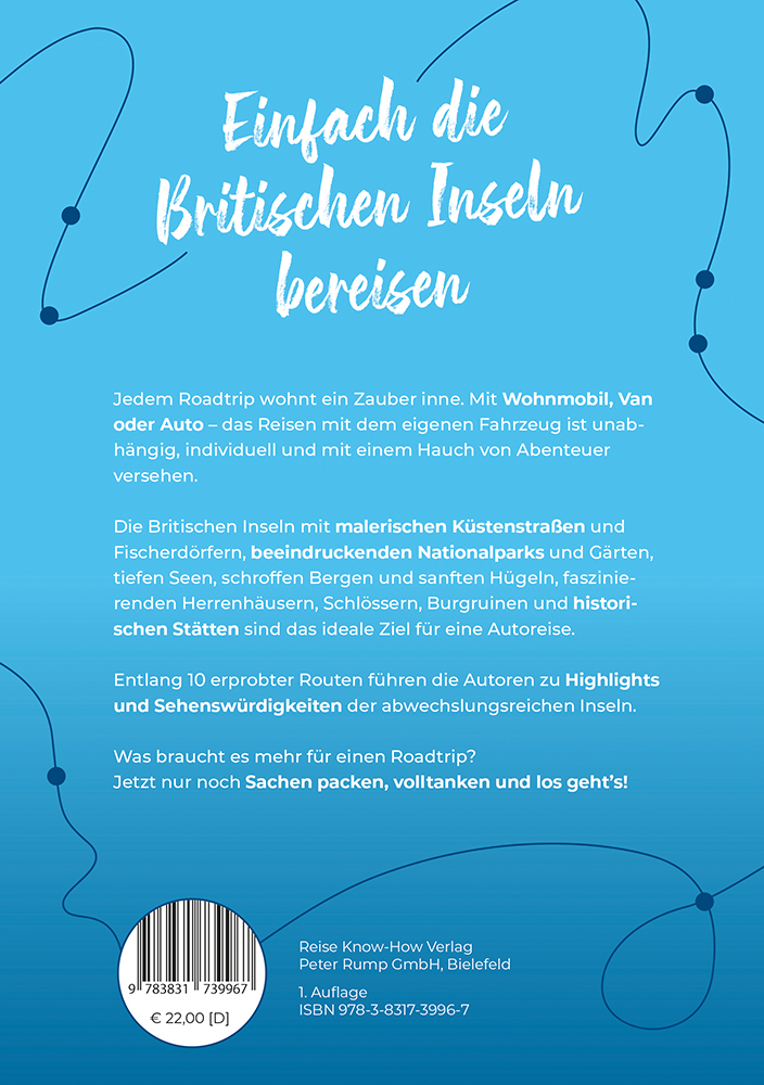 Beispielinhalt (Bild) Reise Know-How Roadtrip Handbuch Britische Inseln