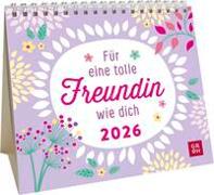 Mini-Kalender 2026: Für eine tolle Freundin wie dich