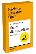 Errate die Hauptfigur. Um wen geht’s? 50 Fragen und Antworten für Büchermenschen