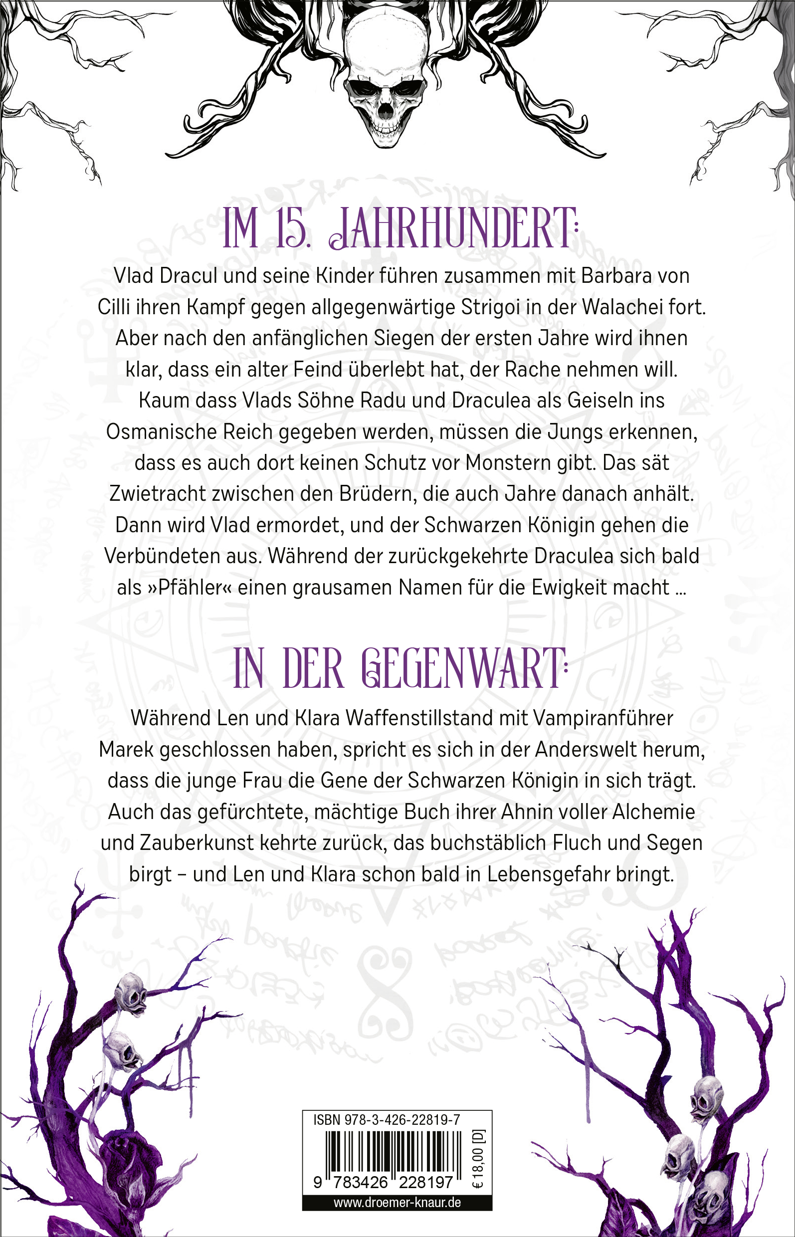 Rückseitencover Die Schwarze Königin II
