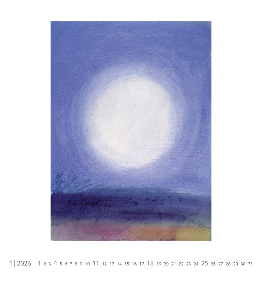 Beispielinhalt (Bild) Wandkalender 2026: Licht