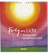Vorderes Coverbild Wandkalender 2026: Licht