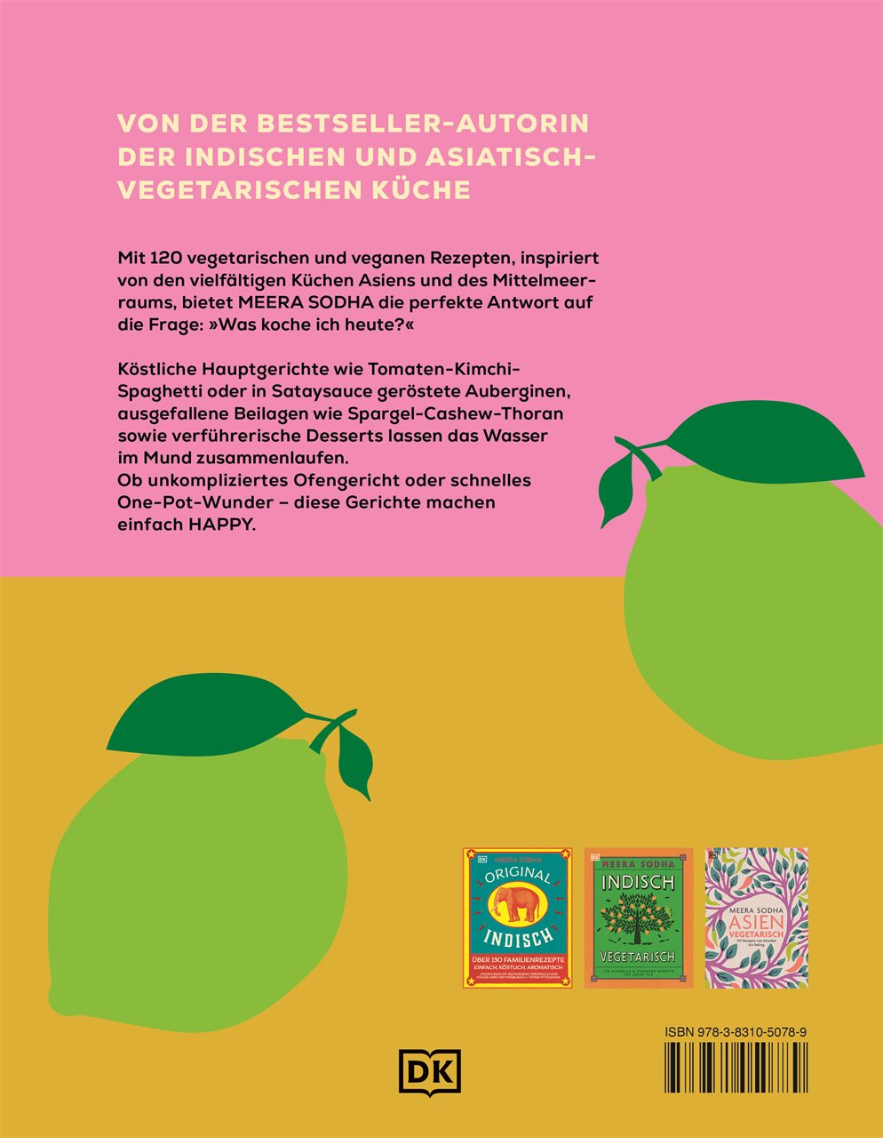 Rückseitencover Happy - weil diese Rezepte glücklich machen