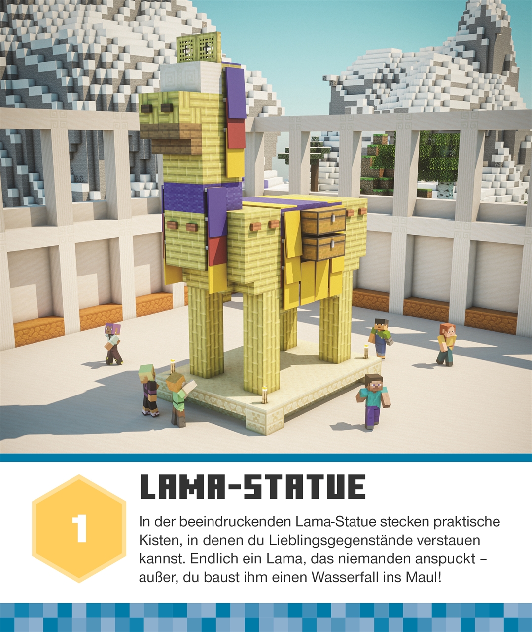Beispielinhalt (Bild) Minecraft 150 Ideen