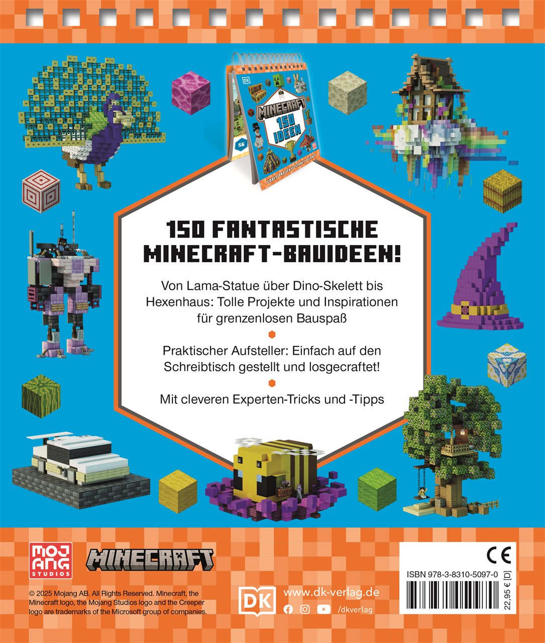 Rückseitencover Minecraft 150 Ideen