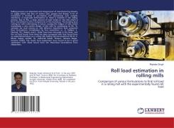 Roll load estimation in rolling mills