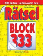 Rätselblock 333 (5 Exemplare à 2,99 €)