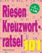 Riesen-Kreuzworträtsel 101 (5 Exemplare à 3,99 €)