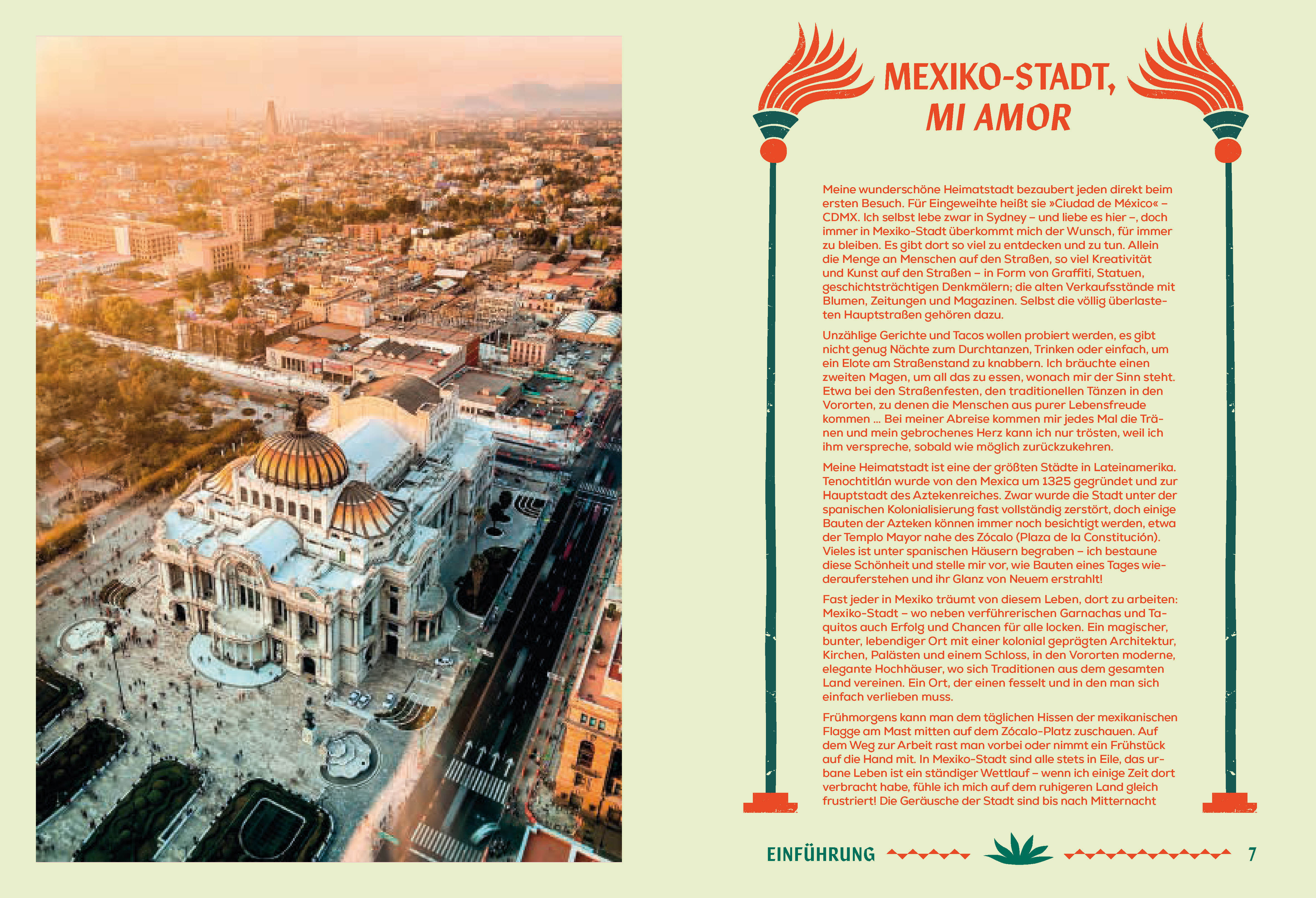 Beispielinhalt (Bild) Mexico City – Das Kochbuch