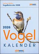 Vogelkalender 2026 - Tagesabreißkalender zum Aufstellen oder Aufhängen