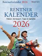 Rentnerkalender 2026. Der beliebte Abreißkalender bringt Schwung in den Ruhestand