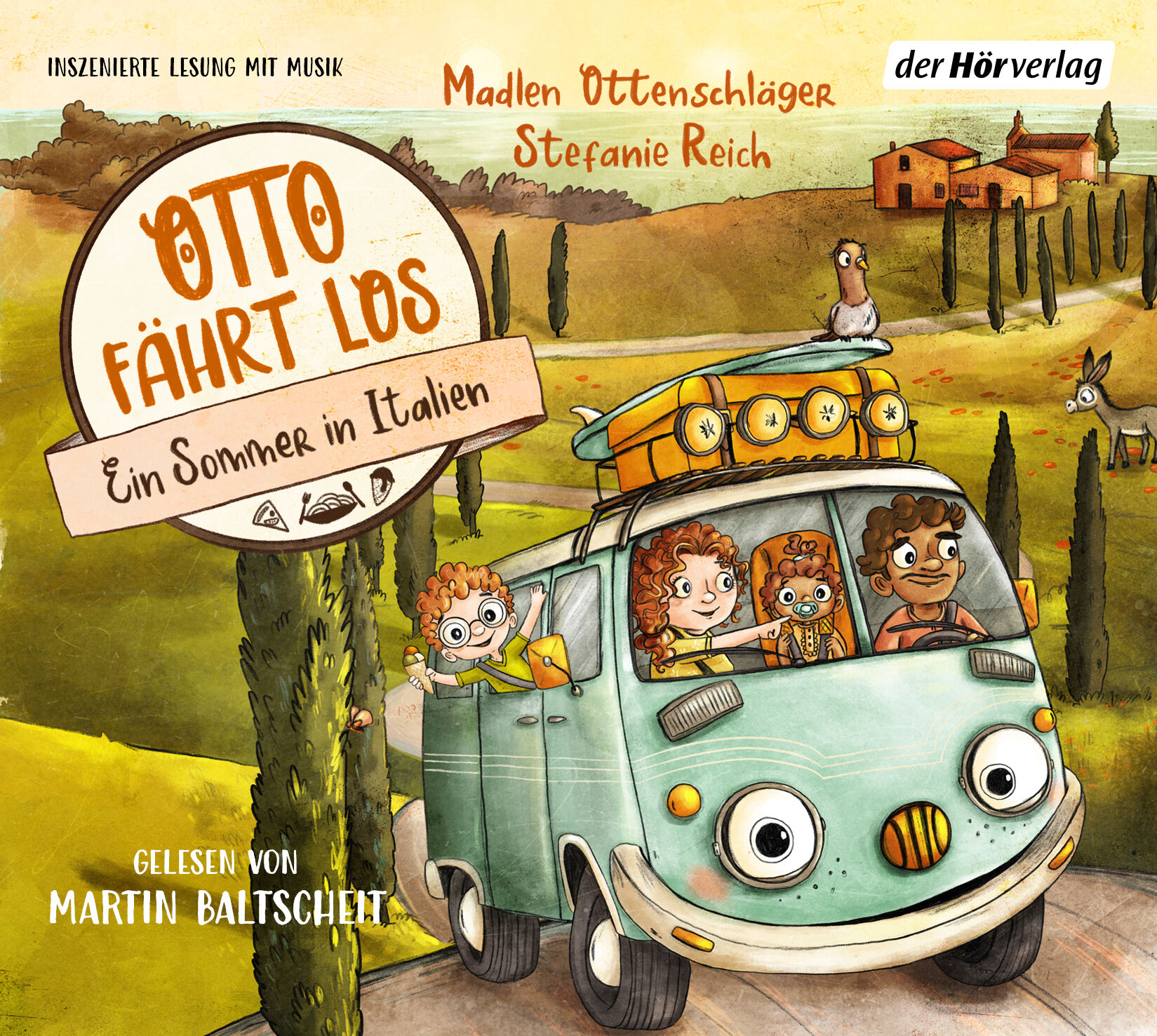Beispielinhalt (Bild) Otto fährt los – Ein Sommer in Italien