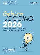 Gehirnjogging 2026 - 313 knifflige Denksporträtsel fürs tägliche Kopftraining - Textabreißkalender zum Aufstellen oder Aufhängen