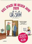 Viel Spaß im neuen Jahr 2026 mit Uli Stein by CheekYmouse: Monatsplaner mit komplett neuen Cartoons