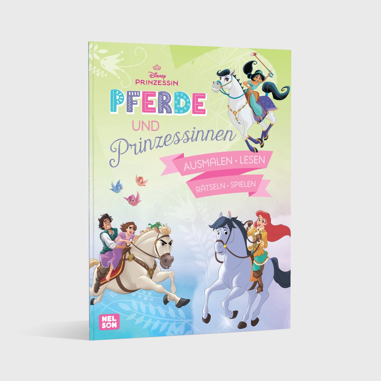 Beispielinhalt (Bild) Disney Prinzessin: Pferde und Prinzessinnen