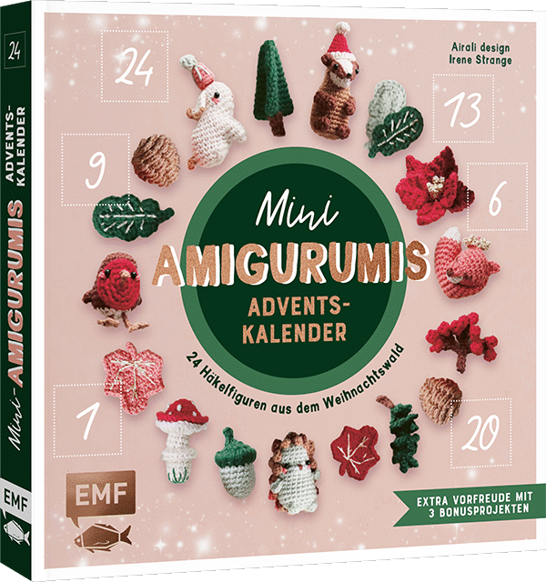 Anderes Coverbild Mini-Amigurumis Adventskalender - Weihnachten im Wald