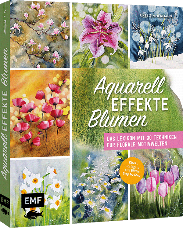 Anderes Coverbild Aquarell-Effekte Blumen