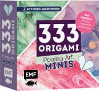 333 Origami Minis – Pouring Art – Dein dekorativer Wendeblock zum kreativen Falten & Notieren