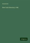 New York Directory 1786