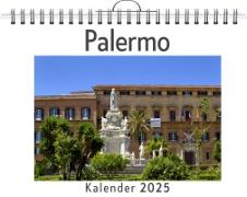 Vorderes Coverbild Palermo - (Wandkalender 2025, Kalender DIN A4 quer, Monatskalender im Querformat mit Kalendarium, das perfekte Geschenk)