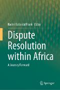 Dispute Resolution within Africa