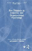 Key Thinkers in Industrial and Organizational Psychology