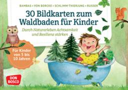 30 Bildkarten zum Waldbaden für Kinder