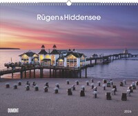 Vorderes Coverbild Rügen & Hiddensee 2026 – Wandkalender 52 x 42,5 cm – Spiralbindung