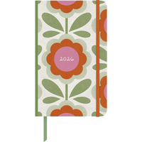 Vorderes Coverbild Dominique Vari Blossom - Wochen-Notizkalender groß 2026 - Taschen-Kalender 13x21 cm - mit Verschlussband & Falttasche - Weekly