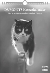 Vorderes Coverbild DUMONTS Katzenkalender