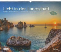 Vorderes Coverbild Licht in der Landschaft 2026 – Wandkalender 60,0 x 50,0 cm – Spiralbindung