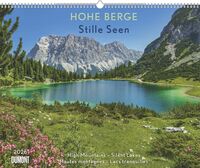 Vorderes Coverbild Hohe Berge – Stille Seen 2026 – Wandkalender 52 x 42,5 cm – Spiralbindung