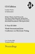 GI Edition Proceedings Band 359 "E-Vote-ID 2024"