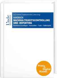 Vorderes Coverbild Handbuch Nachhaltigkeitscontrolling und -reporting (Kombi Print&digital)