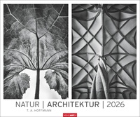 Vorderes Coverbild Natur : Architektur Kalender 2026