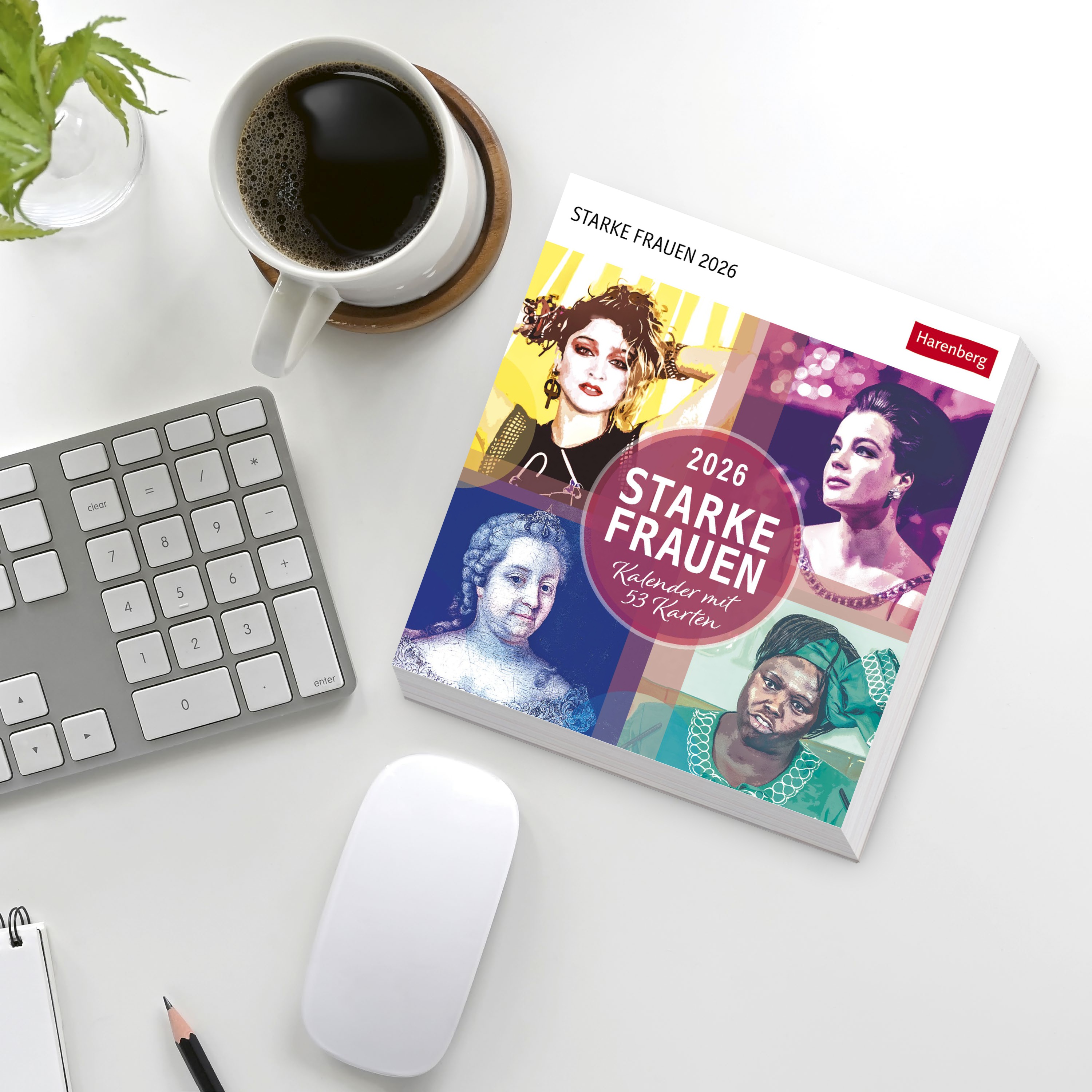 Anderes Coverbild Starke Frauen Postkartenkalender 2026 - Kalender mit 53 Karten