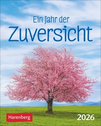 Vorderes Coverbild Ein Jahr der Zuversicht Mini-Geschenkkalender 2026